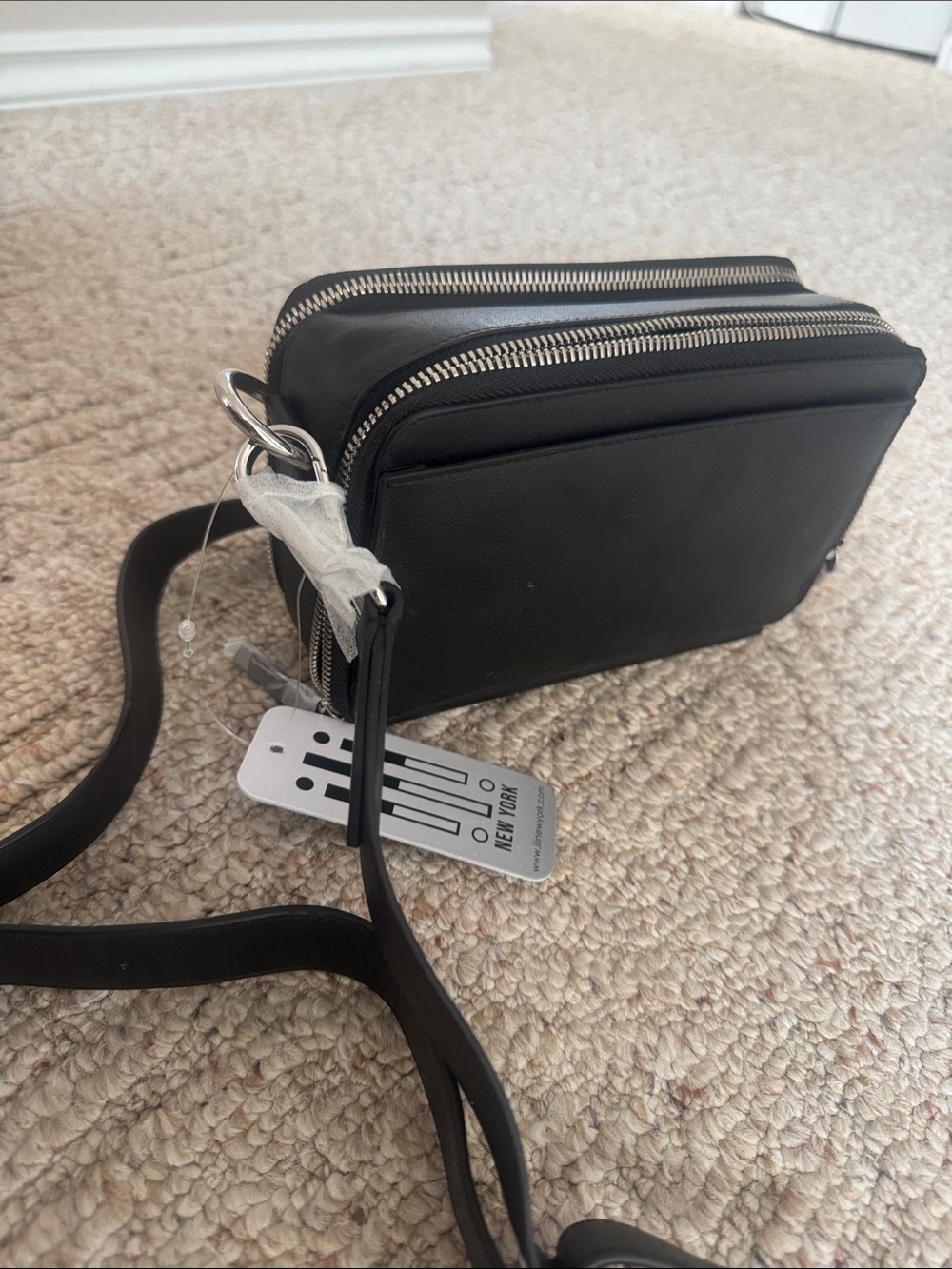 Leather Crossbody Camera Bag